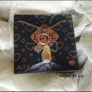 Alex and Ani | Love Trio Charm Necklace